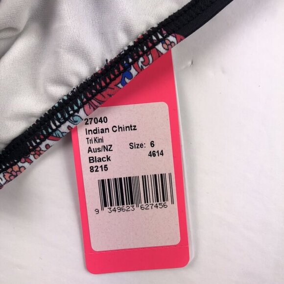 Seafolly Girl’s Triangle Bikini Top and Swimsuit Bottom, Set, Size 6 - Picture 5 of 5